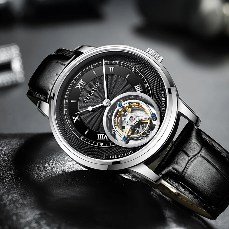 Flying Tourbillon Most Expensive Titan Watch AILANG Genuine