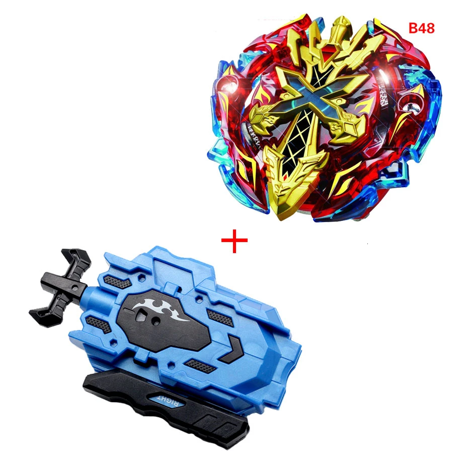 Горячие Beyblade Burst стартер Bey Blade Лезвия Металл Fusion Bayblade Stater Набор Высокая производительность Battling лучшие игрушки для продажи - Цвет: B48