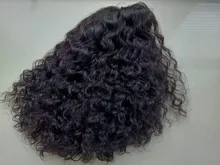 Rizado Bob peluca del pelo humano del frente del cordón pelucas con minimechones brasileño Remy pelo humano Pelo Corto Pre arrancado peluca para las mujeres negras de la onda profunda de la peluca