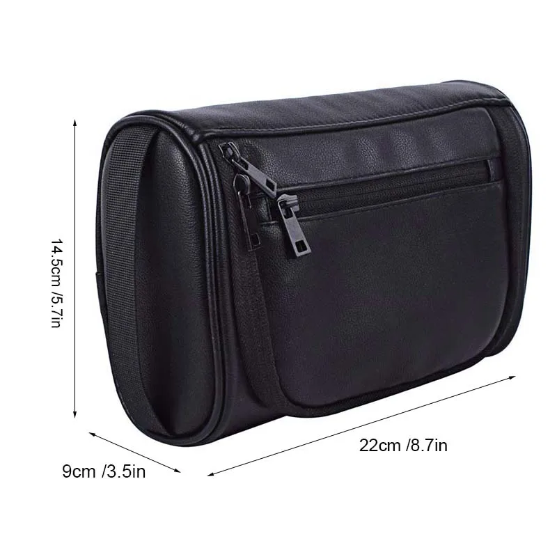 Storage Bag Toiletry Bag Washing Supplies Storage Bag Product Storage Bag Men Waterproof Travel Toiletry Beautician Wash Bag Bathroom Leather Business Shaving Bag Ladies Shower with Sturdy Handle