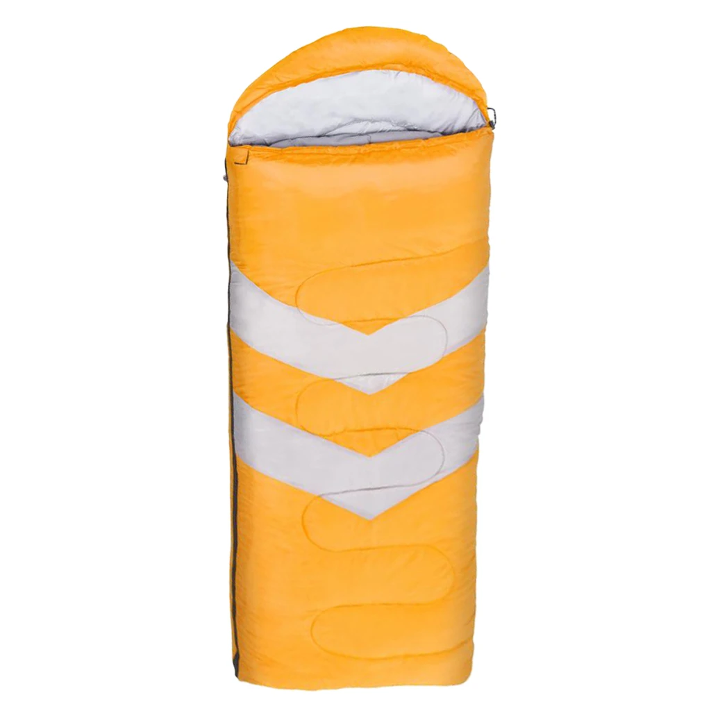 Warm U-shape Outdoor Camping Envelope Sleeping Bag Suit Quilt Machine Washable 4 Season