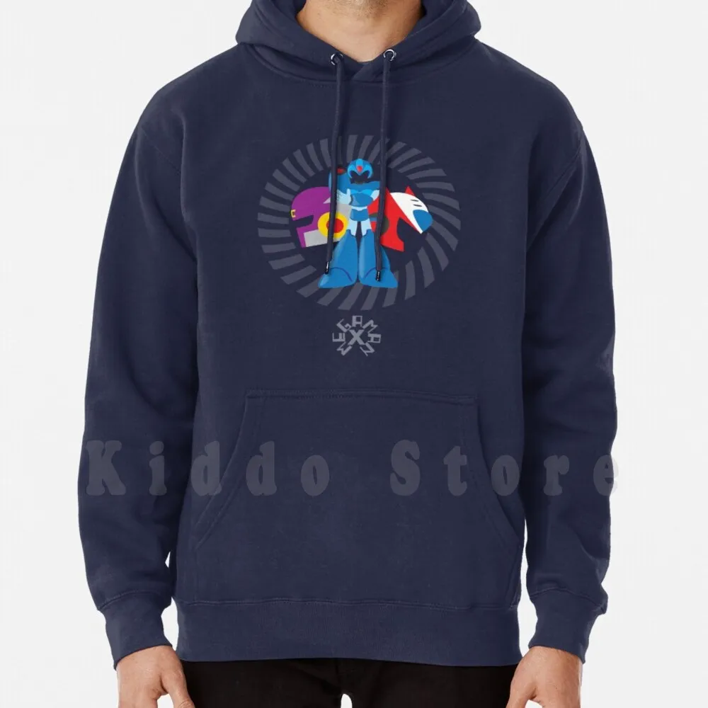 Maverick Hoodie Manica Lunga Megaman Megaman X Zero Sigma Nintendo Videogioco Fantastico Cool