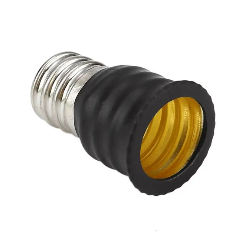 1pc E12 Male to E26/E27 Female Base Light Bulb Adapter Holder Socket Converter 