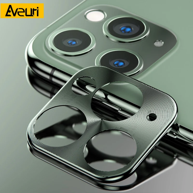 2 шт. задняя охранная Камера круг для iPhone 11 Pro Max металлический чехол для объектива Кольцо для пробирок защита для iPhone X XS XR объектив кольцо