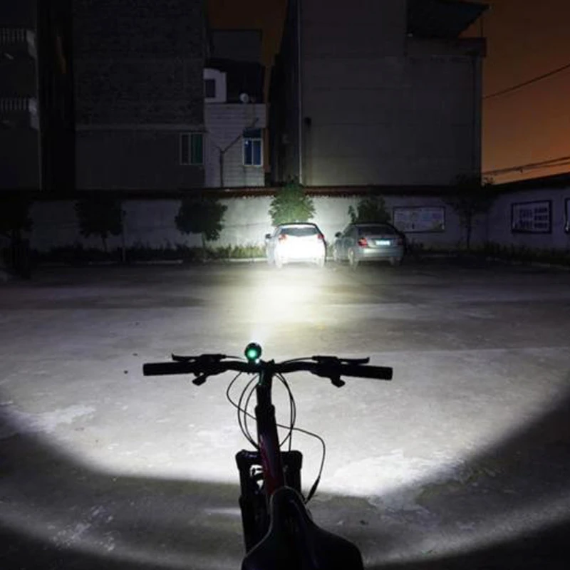 Водонепроницаемый яркий 6000 люмен 3x XM-L2 светодиодный передний велосипедный светильник, головной светильник для велосипеда, налобный фонарь+ комплект батарей+ повязка на голову, задний светильник