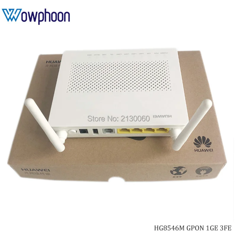 huawei gpon onu ont HG8546M 1GE 3FE 1USB 1TEL wifi английская прошивка, SC UPC интерфейс