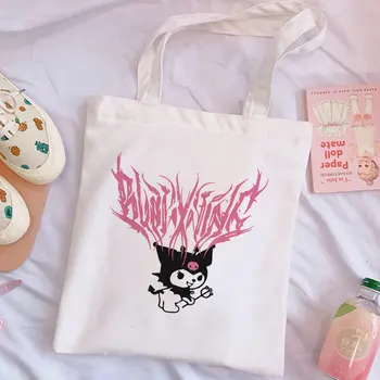 

Y2k Street Aesthetic Printed Vogue Women Bag Large-capacity Canvas Ins College Cute Harajuku Summer Female Ulzzang Shoulder Bags