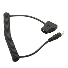 D-Tap DC Спиральный кабель для DSLR Rig питания V-mount Anton Bauer; аккумулятор WY18