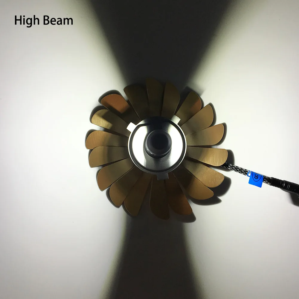 Zdatt фар led H4 H7 H8 H9 H11 9005 HB3 9006 HB4 9003 HB2 Светодиодные лампы свет автомобиля 12 В 6000 К 8000Lm