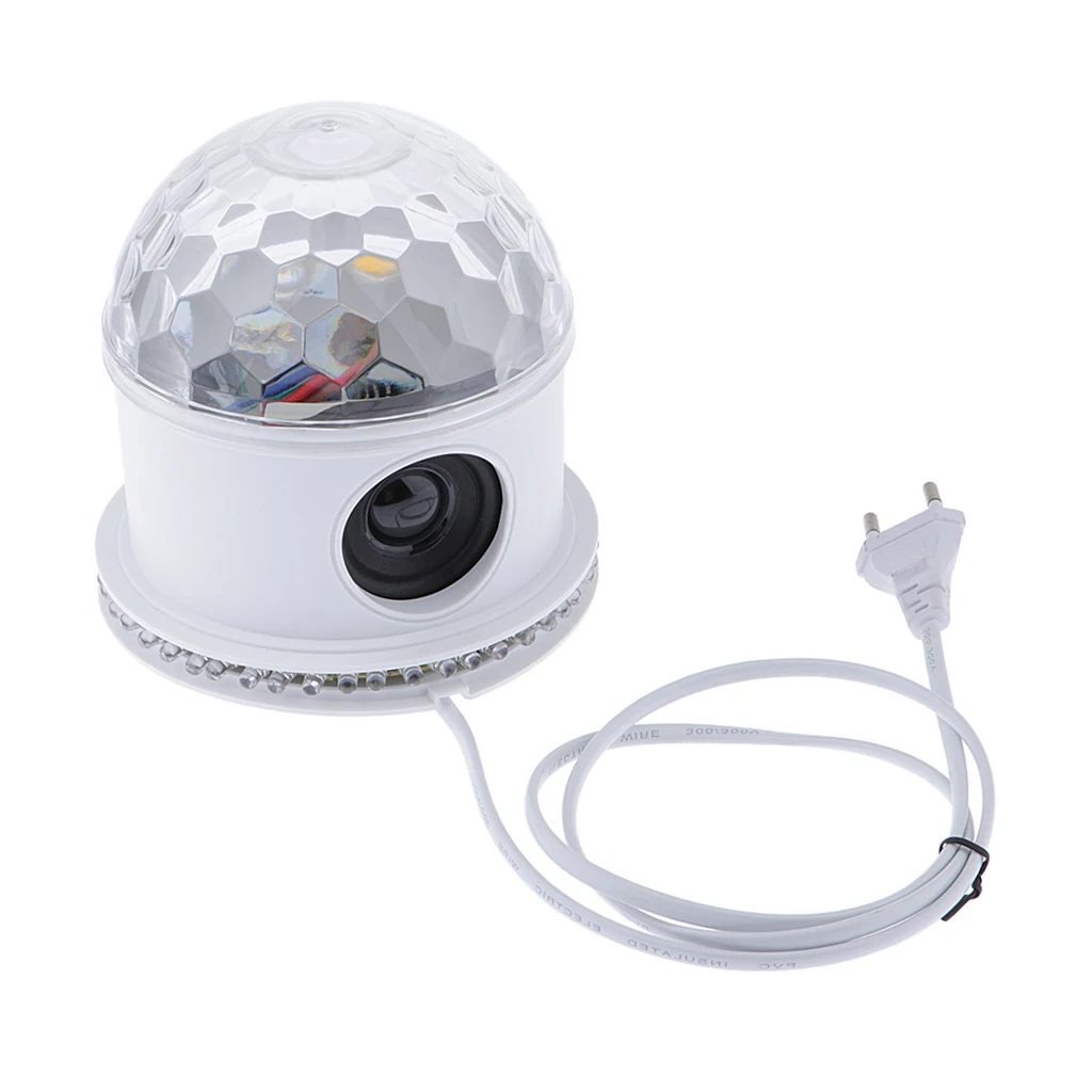 

Disco DJ Stage Lighting Lamp RGB Crystal Magic Ball Effect Light Digital LED for Night Clubs Bars KTV Family Party Disco