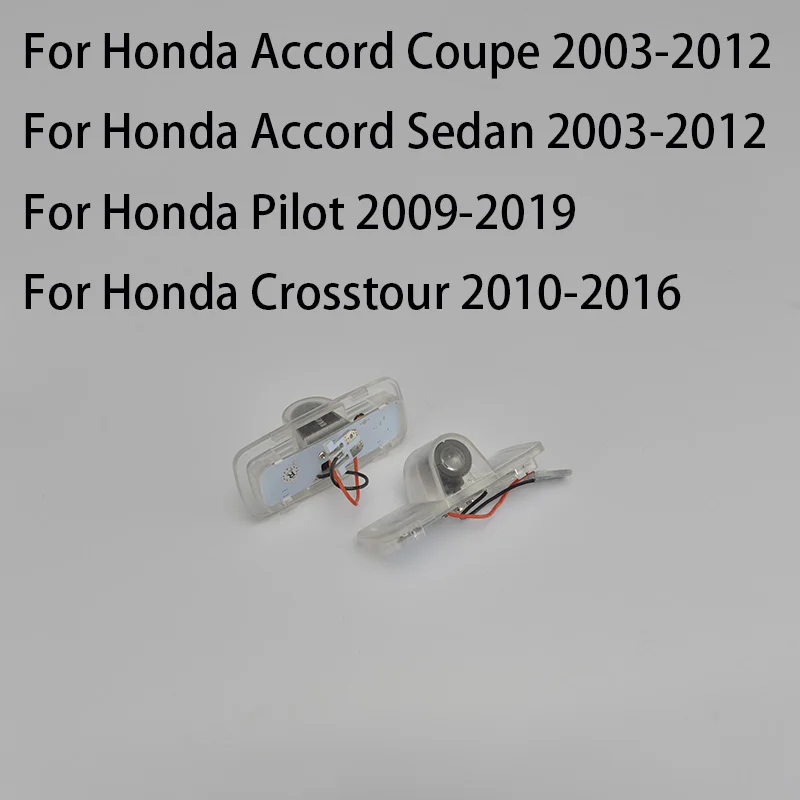 2 шт. проексветильник с логотипом двери для Honda Pilot Accord Crosstour CR Z Odyssey приветственный