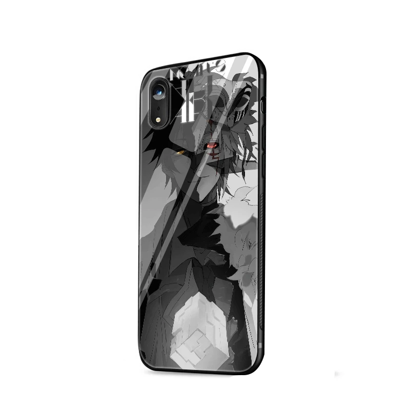 Стеклянный чехол для телефона из ТПУ стекла для Apple iPhone 5 5S SE 6 6S 7 8 Plus XR X XS Max Allen Walker D. Gray-man