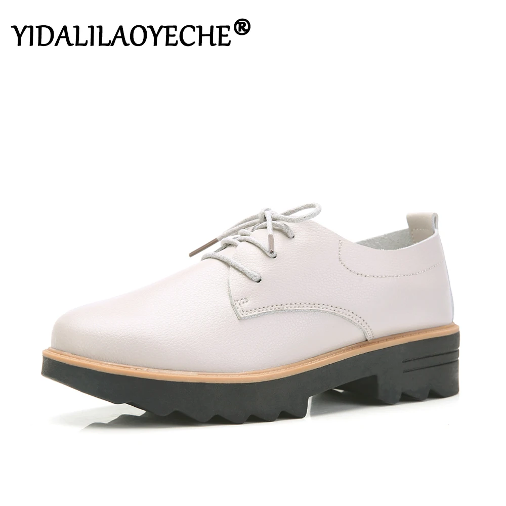 Модные женские туфли на плоской подошве однотонные повседневные лоферы из