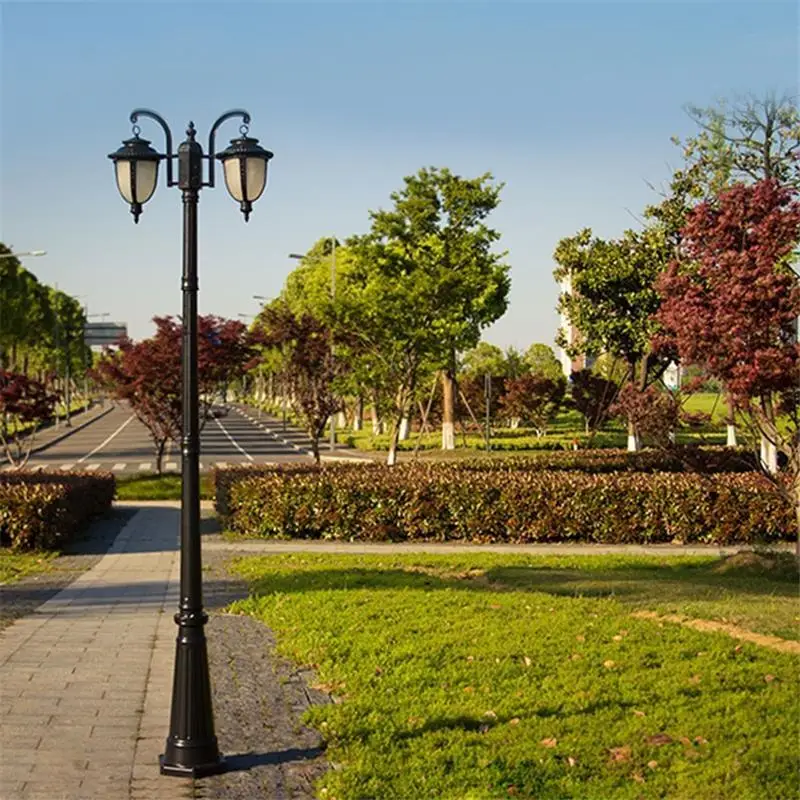 Jardin Tuinlamp квадратный стиль Lambasi Sokak Lamba Bouwlamp наружный садовый Farola светодиодный