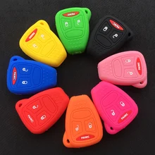 TIANHES Key Fob Cover Case for 2017 2018 2016 Jeep Grand Cherokee Wrangler Compass Cherokee Renegade Patriot Grand Comander 3 4 5 Buttons Protector