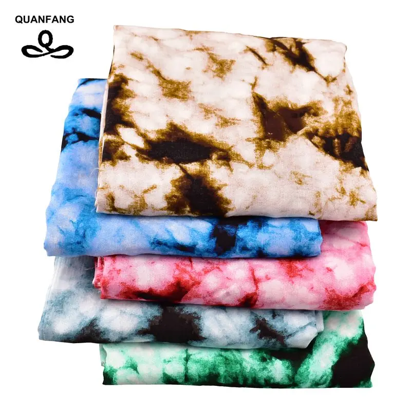 QUANFANG новая печать Хлопок Поплин Ткань для пэтчворк DIY швейная ткань кукла простыня занавеска платье Арабская ткань для шарфа материал