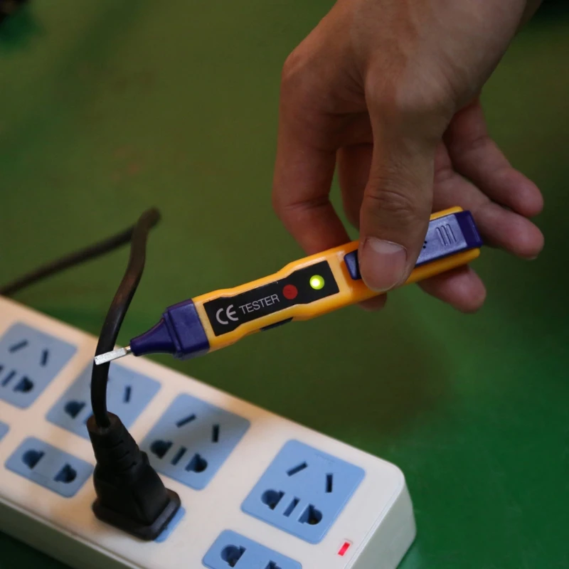 Светодиодный светильник AC Электрический тестер напряжения вольт оповещение ручка с детектором с сенсором 90~ 1000 В L29K