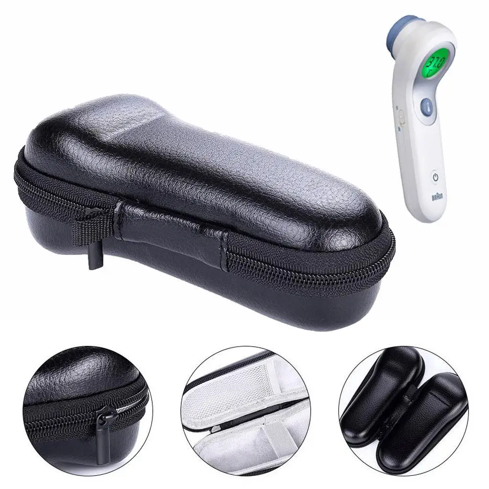 

Baby Forehead Thermometer Shockproof Storage Bag Carry Case for Braun NTF3000