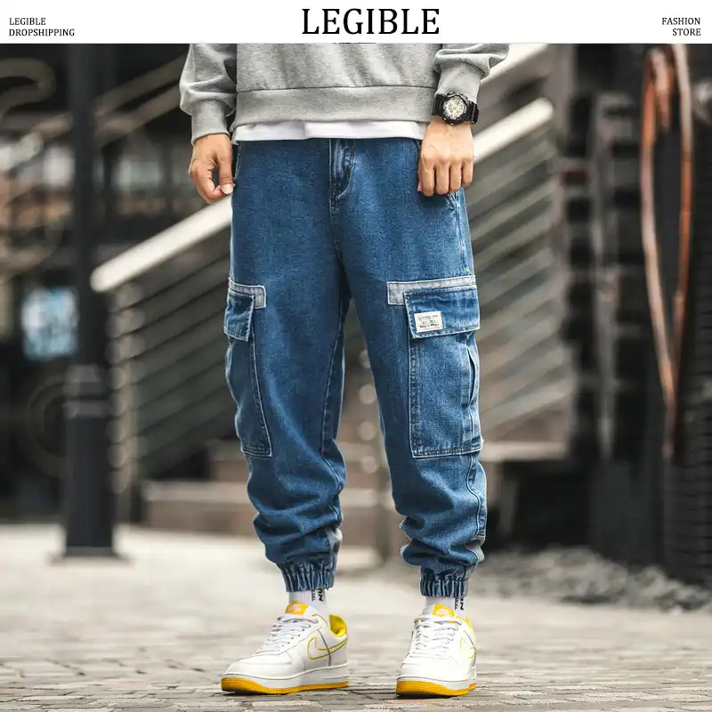 cargo jeans mens clothing 