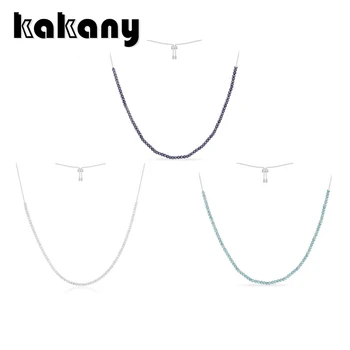 

KAKANY Fashion Pendant 1: 1, High end Lake Blue Haute Couture Adjustable Pendant Necklace, Women's Monaco Jewellery (with Logo)