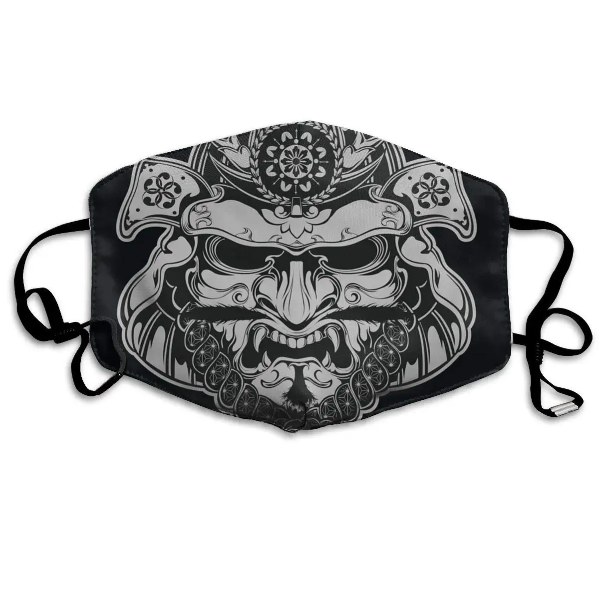 

Face Cloths Anti-Dust Mouth Cover Cool Japanese Samurai Warrior Washable And Reusable Cloth Warm Windproof For Women Men Boys