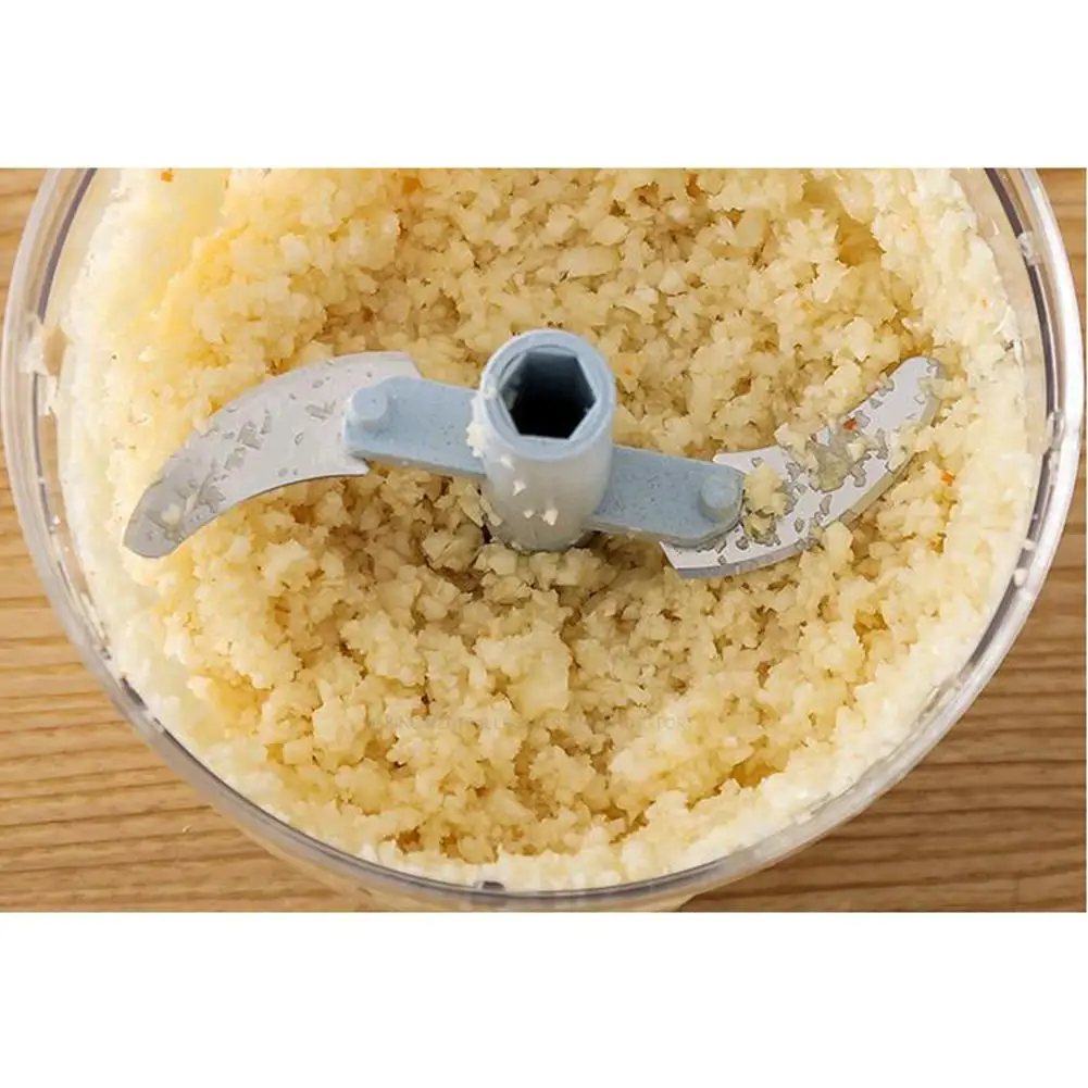 Многофункциональный домашний Руководство ручная мясорубка соковыжималка миксер 5 лезвий Еда блендер охраны окружающей среды