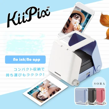 

Color Photo Printer Kiipix Tomy no bluetooth/wifi/app Handheld Portable Pocket Mobile Fuji film Instax for android ios phone