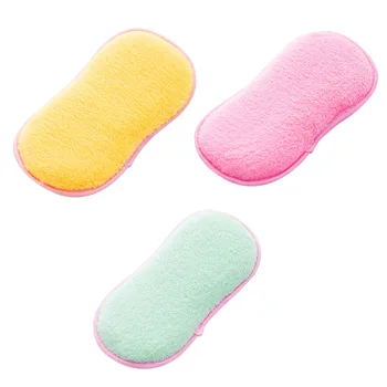 

Microfiber Double-Sided Dish Scrub Sponge,10 Pack Washing Up Cleaner Heavy Duty Scouring Pads Household Cleaning Wash Cloth Reus