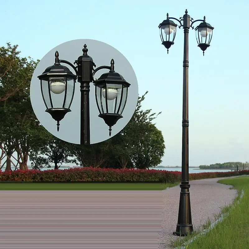Домашний Jalan Tenaga Surya Straatverlichting Tuinlamp квадратный светильник Sokak Lambasi наружный Декор "дорога" уличный светильник Uliczna