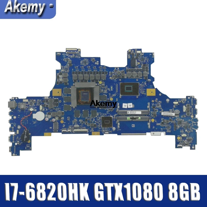 G701VI Moederbord Voor Asus Rog G701VI Laptop G701 Rog G701VI6820 Cpu: I7-6820HK GTX1080 8 Gb DDR4 100% Test Ok G701VI Moederbord Voor Asus Rog G701VI Laptop G701 Rog G701VI6820 Cpu: I7-6820HK GTX1080 8 Gb DDR4 100% Test Ok