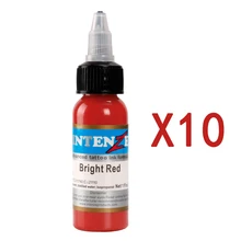 Высокое качество Красный цвет татуировки для тела краска татуировки пигмент бренд Dynamic, краска для татуировок Перманентный макияж боди арт цвет