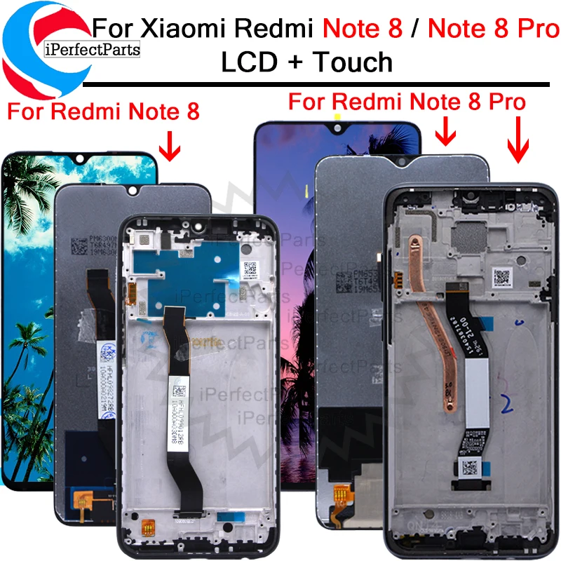 Сменный сенсорный ЖК экран 6 3 дюйма для Xiaomi Redmi Note 8 M1908C3JH с инструментом Pro M1906G7I