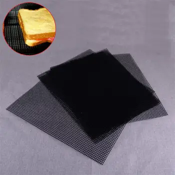 

LETAOSK 2PCS Non Stick Teflon Outdoor BBQ Accessories Reusable Kitchen Cooking Mesh Grill Mat Sheet Liner