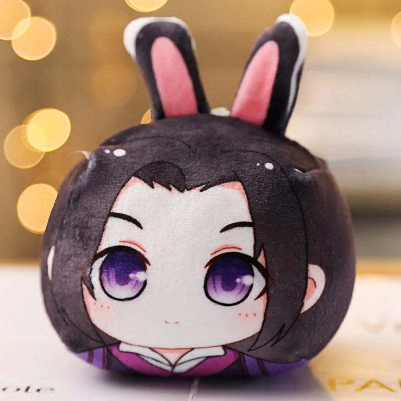 Mo Dao Zu Shi Keychain Grandmaster Of Demonic Cultivation Figure Cute Rabbit Ear Cosplay Plush Pendant Keyring Anime Around