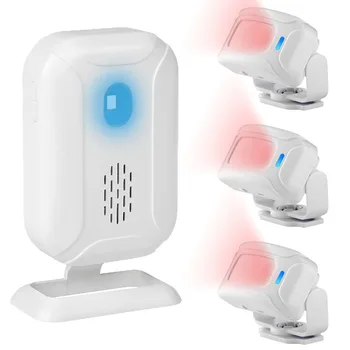 36 Ringtone Commercial Welcome Chime Wireless Home Security Infrared Motion Sensor Door Entry Detector Alarm Bell for Shop Store wireless infrared motion sensor door security bell alarm chime eu us plug