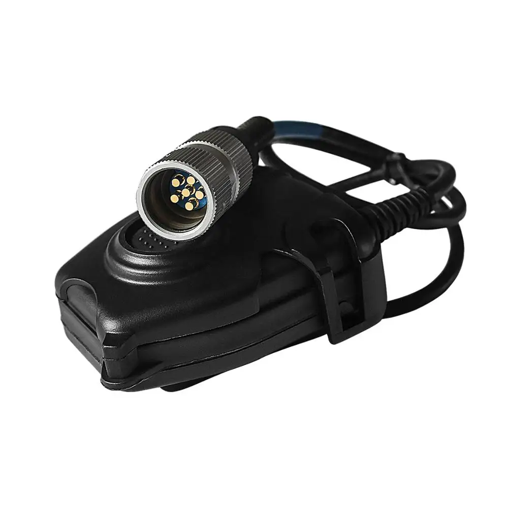 Peltor 6 Pin PTT Headset Adapter For AN PRC152 PRC148 Dummy Case Military Headset Plug PTT 3