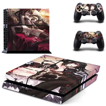 

Anime Cute Girl Tokisaki Kurumi PS4 Stickers Play station 4 Skin Sticker Decals For PlayStation 4 PS4 Console & Controller Skins