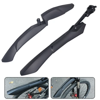 

Bicycle Mudguard MTB 24 26 27.5 29 inch Mud Wings Front/Rear Wheel Fenders Handy Mount Extra Length Width Deep Groove