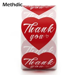 Methdic Fashion Roll Label Stickers Thank You for Gift thank you label weeding stickers label