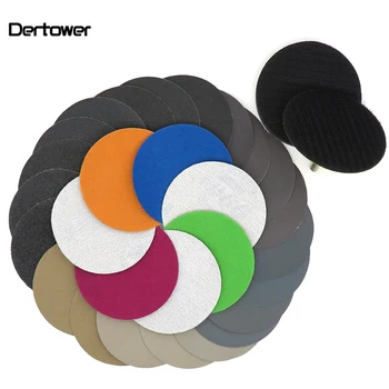 

30PCS 3 Inch(75mm) Silicon Carbide Hook&Loop Flocking Waterproof Sanding Discs for Wet/Dry Sanding Round Abrasive Sandpaper