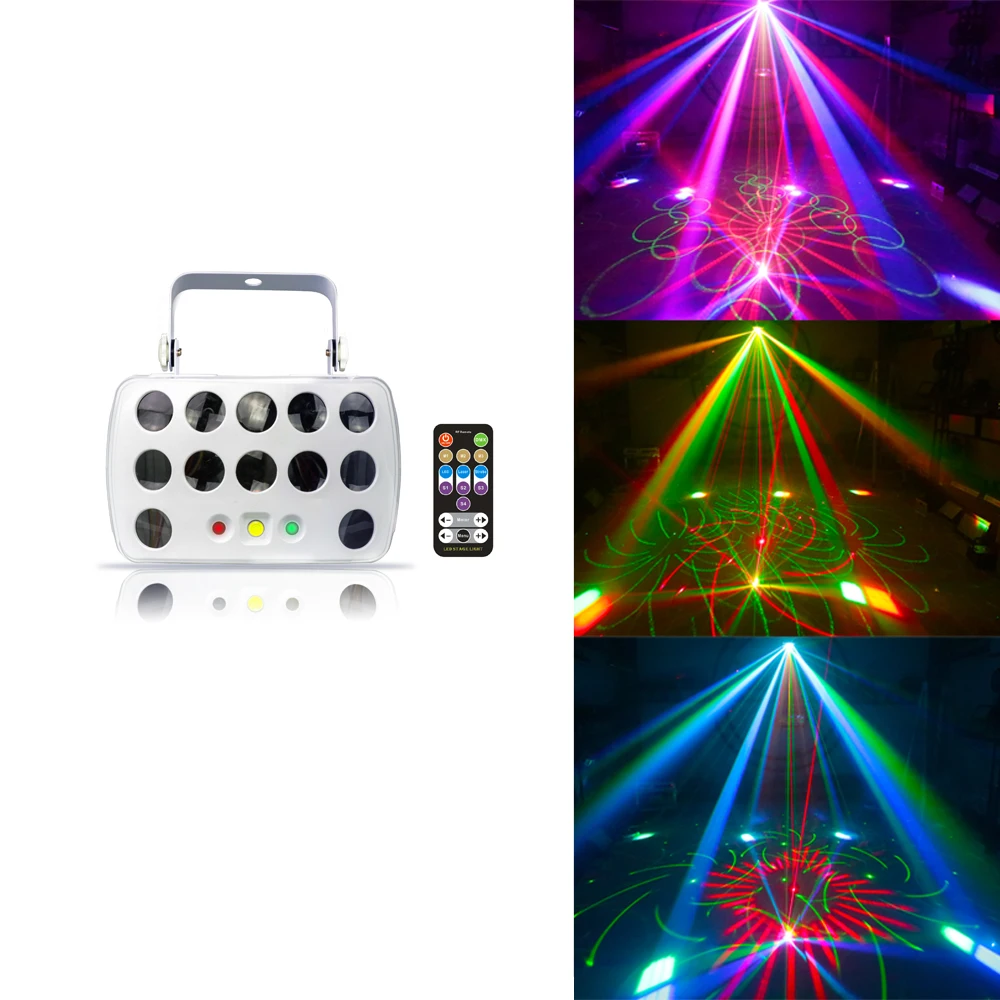 

Led Disco Buttery Stage Light DMX512 Professional Projector DJ Colorful Beam Lighting Party Wedding Laser Light