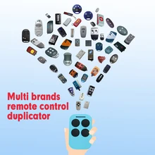 Многочастотный приёмник для гаражных ворот с дистанционным управлением, Дубликатор, для фиксированного кода и передатчика плавающего кода 433/868 МГц