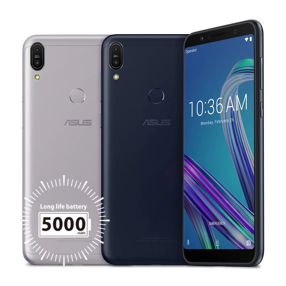 Глобальная версия ASUS ZenFone Max Pro M1, 6 ГБ, 64G, ZB602KL, 6 дюймов, 4G, LTE, умный разблокированный сотовый телефон, Face ID, 5000 мАч, Android, 1gaming