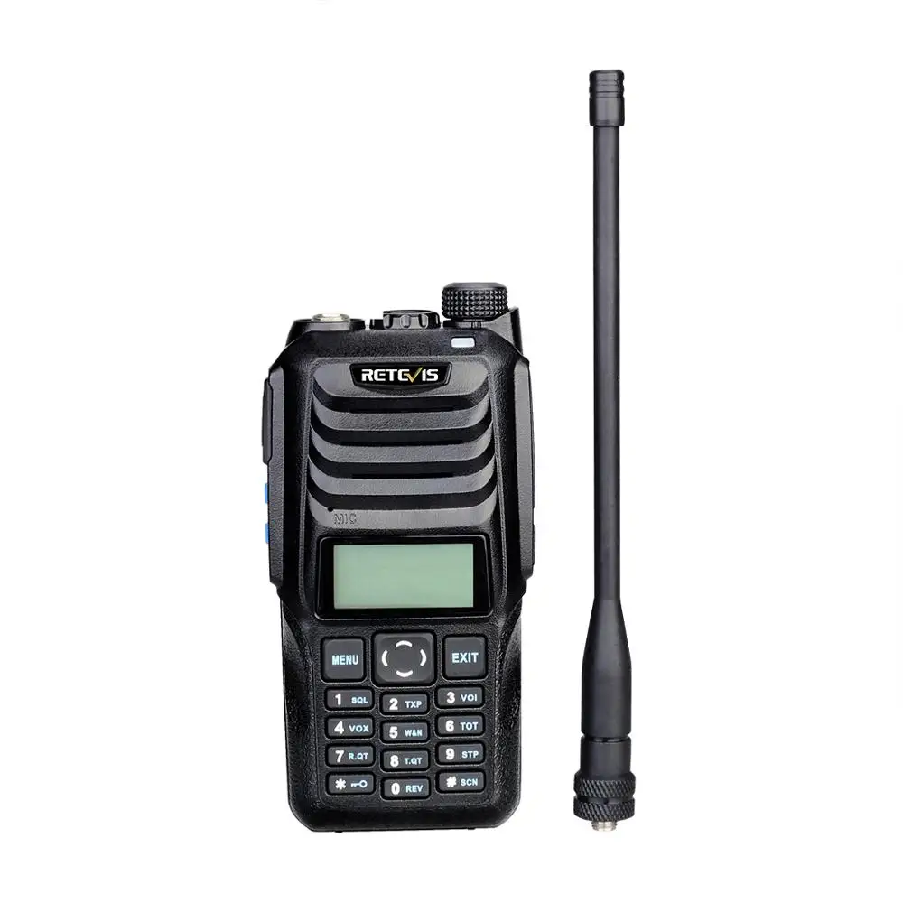 Retevis RT56 Explosion-proof Walkie Talkie Handheld Two-Way Radio Transceiver IP65 Waterproof 3.5W VHF UHF 136-174 & 400-480MHz