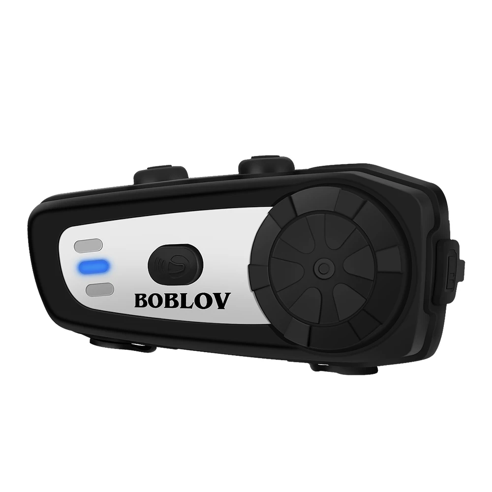 BOBLOV M6 BT мотоциклетный шлем Интерком громкой связи беспроводная bluetooth-гарнитура мотоциклетная Интерком fm-радио стерео музыка