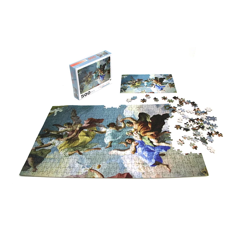 Wholesale Custom Jigsaw 500 1000 pcs Adult High Quality Factory Price Animal Cardboard Puzzle | Игрушки и хобби