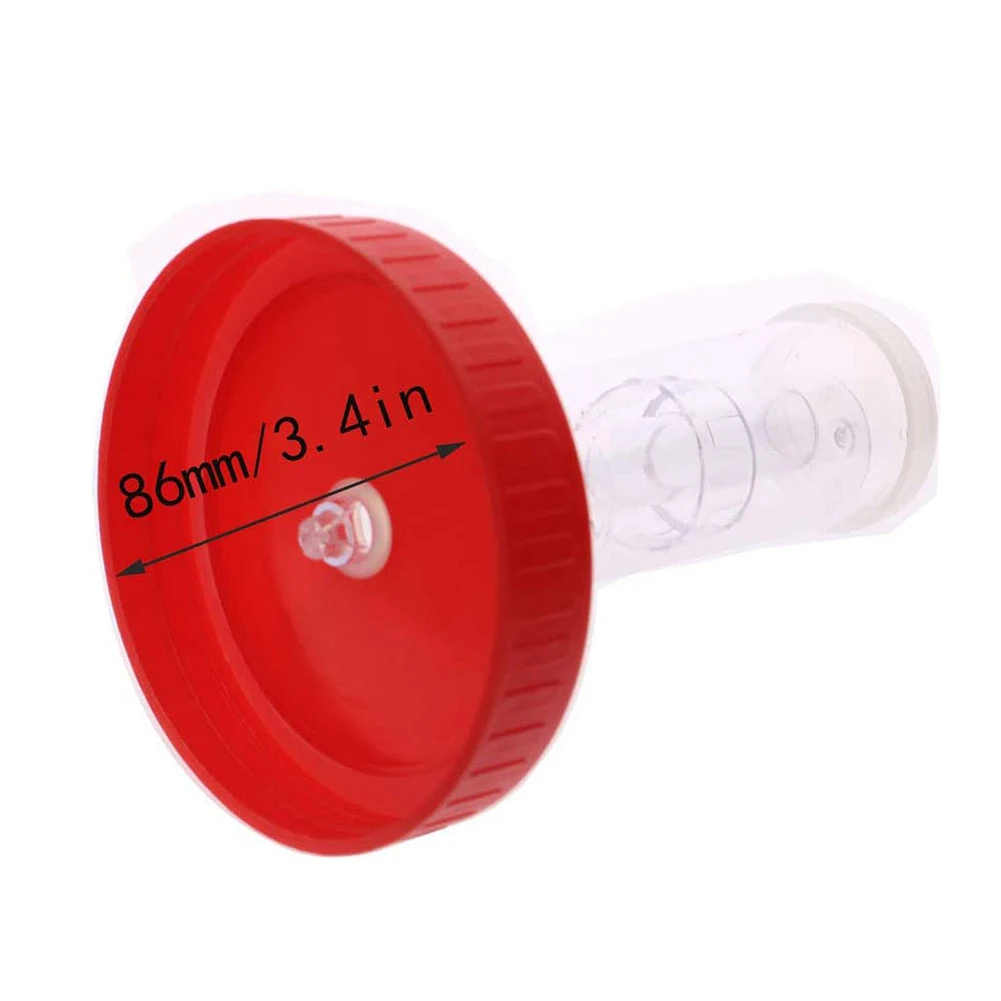 Waterless Fermenting Airlock Lids Covers with One-way Exhaust Valves for Wide Mouth Mason Jar Sealed Lid Kitchen Supplies