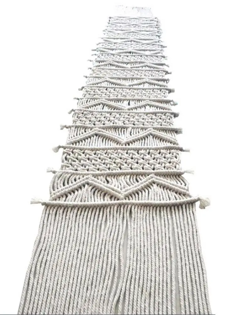 

Bohemian Table Flag Nordic INS Handmade Woven Table Bed Flag Tapestry Hand-woven Home Accessories Quick Delivery