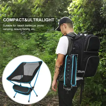 

Folding Chair Folding Stool Picnic Hiking Small Bench Oxford Cloth Solid Color Camping Chair Travel Outdoor Seat