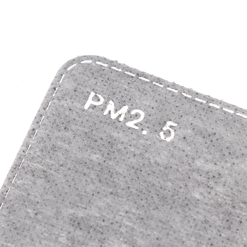 20 шт. = 10 пакетов PM2.5 фильтр с активированным углем маска для лица дыхательная вставка защитный рот